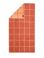 Полотенце махровое Cawo PARK CHECK 6226 (22 brick терракотовый) 70x140