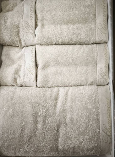Набор полотенец Blumarine SPA серый льняной 10 dove grey Артикул: 94863 LettoPerfetto фото 6