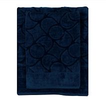 Комплект махровых полотенец Trussardi GREYHOUND U40 Blu синий