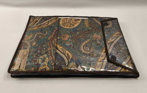 Постельное белье Etro MARANTA 99KA502 S9894 azzurro бирюзовое  Евро Артикул: 70111 LettoPerfetto фото 5