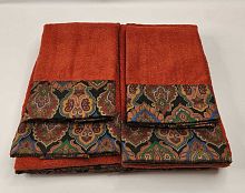 Комплект полотенец Etro 7PLIES AV800 X0810 orang оранжевый Пять штук