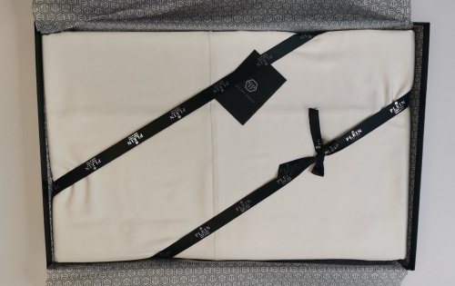 Постельное белье Philipp Plein BASIC HEXAGON M01 ivory Евро Артикул: 69505 LettoPerfetto фото 4