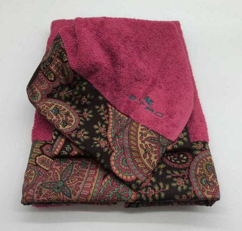 Комплект полотенец Etro GIANO AV799 X0865 red красный 60х100+40х60 Артикул: 70152 LettoPerfetto фото 4