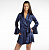 Халат женский Gattina Шелк темно-синий 40013 размер L/XL (42)