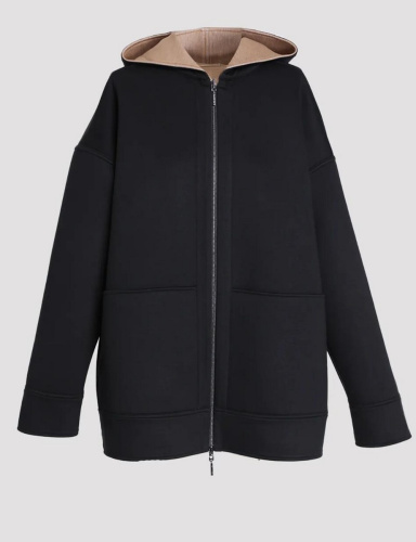 Куртка Max Mara Leisure FINIRE бежево-черная фото 7