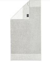 Полотенце махровое Cawo TWO-TONE 590 (76 platin серый) 30x50