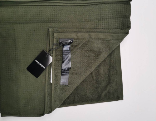 Полотенце Emporio Armani MARE military green хаки 100x170 Артикул: 70226 LettoPerfetto фото 2