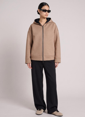 Куртка Max Mara Leisure FINIRE бежево-черная фото 3