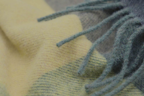 Плед Biederlack NATURALS&PLAIDS (819154) pleasant green 130х170 Артикул: 79260 LettoPerfetto фото 3
