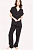 Пижама женская Gattina SVENJA 391462 black, размер 44 (50)