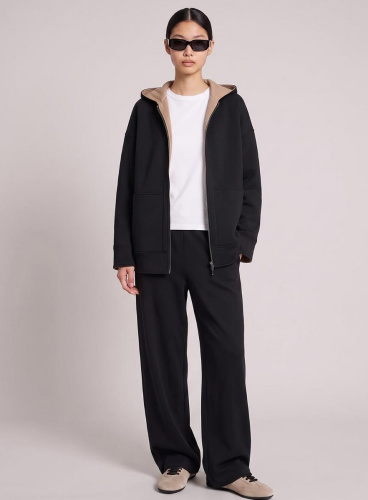 Куртка Max Mara Leisure FINIRE бежево-черная фото 6