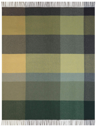 Плед Biederlack NATURALS&PLAIDS (819154) pleasant green 130х170 Артикул: 79260 LettoPerfetto