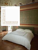 Постельное белье Fazzini CHIOSTRO 0 Torrone белое с бежевым Евро