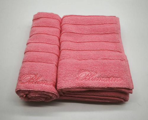 Набор полотенец Blumarine MADEMOISELLE персиковый 06 peach Артикул: 94884 LettoPerfetto