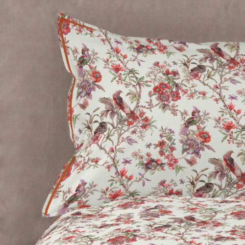 Постельное белье Fazzini BIRDS GARDEN 1 Sasso-Copper Евро Артикул: 85607 LettoPerfetto фото 3