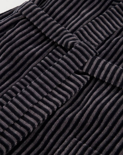 Халат мужской Cawo 4854 (97 schwarz темно-серый) фото 5