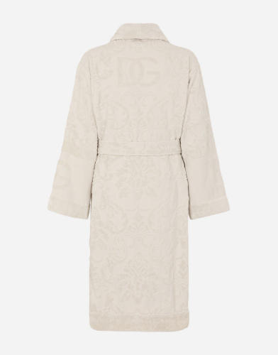 Халат Dolce & Gabbana DG LOGO beige бежевый фото 2