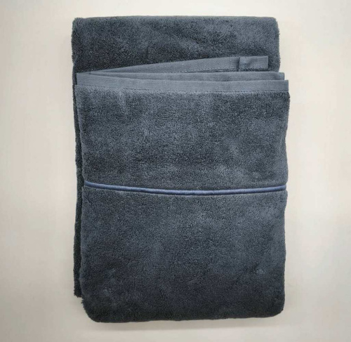 Полотенце Mastro Raphael BREAD&BUTTER 8B grey blue 100х150 Артикул: 76636 LettoPerfetto фото 2