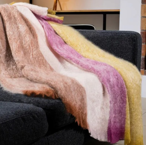 Плед Brun De Vian-Tiran MOHAIR PAYSAGE COLLINE 140х180 Артикул: 87431 LettoPerfetto фото 2