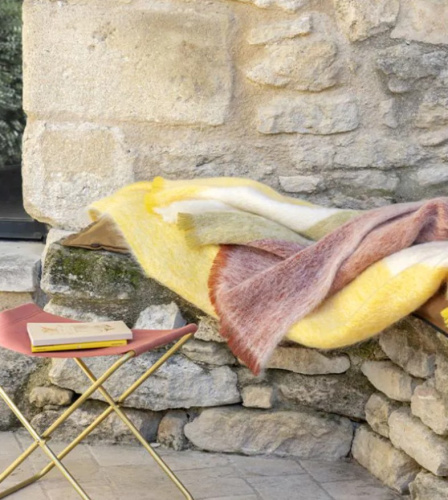 Плед Brun De Vian-Tiran MOHAIR BOURGOGNE 140х180 Артикул: 87433 LettoPerfetto фото 2