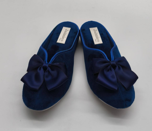 Тапочки Jaimies NATHALIE mule classic синие, размер L (40-41) фото 2