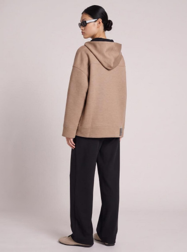 Куртка Max Mara Leisure FINIRE бежево-черная фото 5