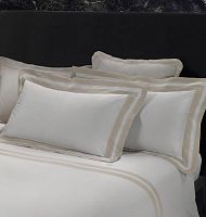 Постельное белье Philipp Plein DIAMOND B00 white/sand Евро