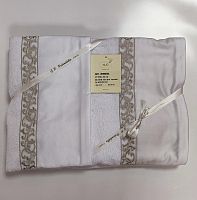 Комплект махровых полотенец Palombella VERBENA white белый