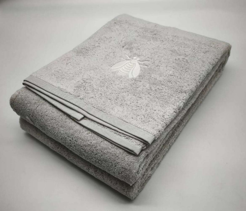 Полотенце Mastro Raphael BATH ESSENTIAL API 9A pearl grey 100х150 Артикул: 76627 LettoPerfetto