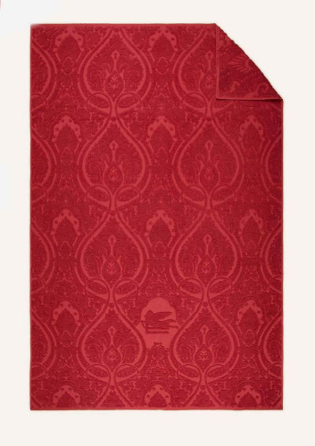 Полотенце Etro CAPRI AQ447 А0519 rosa geranio красное 100х150 Артикул: 69991 LettoPerfetto