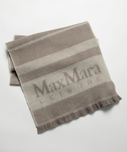 Шарф Max Mara Leisure COLIBRI 38х190 bej бежевый Артикул: 76357 LettoPerfetto