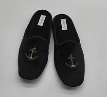 Тапочки Jaimies KARL mule HOMME MOTIF черные, размер ХХL (45)