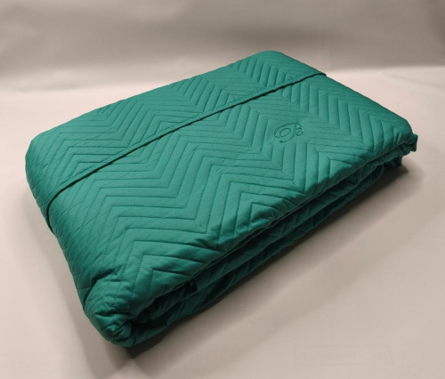 Покрывало Blumarine STILE BLU 270х270 изумрудное 18 esmeraldo emerald Артикул: 93729 LettoPerfetto фото 3