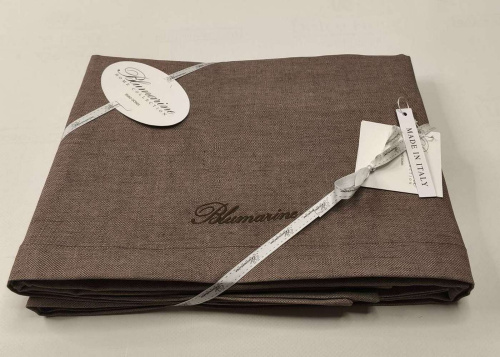 Скатерть Blumarine SORGENTE 170х280 цвет коричневый coffee Артикул: 93737 LettoPerfetto