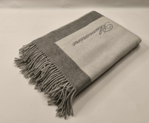 Плед Blumarine MADAME 140х205 серый 13 silver Артикул: 93747 LettoPerfetto фото 3