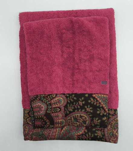 Комплект полотенец Etro GIANO AV799 X0865 red красный 60х100+40х60 Артикул: 70152 LettoPerfetto фото 3