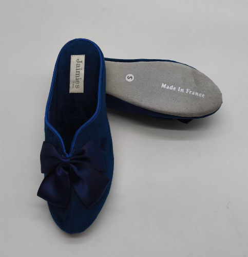 Тапочки Jaimies NATHALIE mule classic синие, размер L (40-41) фото 7