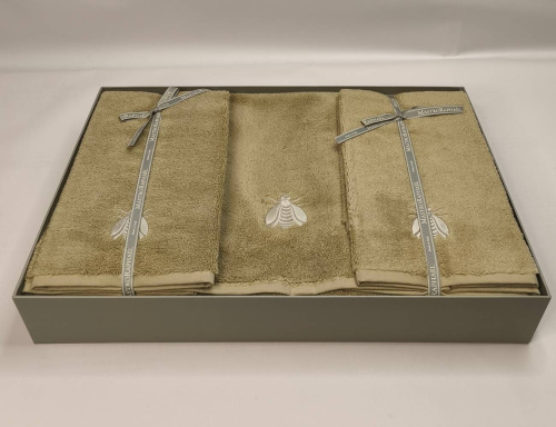 Комплект полотенец Mastro Raphael ESSENTIAL API 4A cachi Пять штук Артикул: 76594 LettoPerfetto фото 3