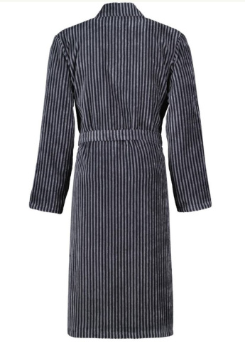 Халат мужской Cawo 4854 (97 schwarz темно-серый) фото 3