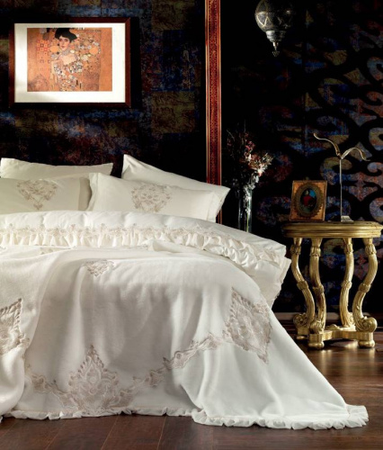 Набор постельное белье с пледом Zebra Casa PASLEY Евро Артикул: 21214 LettoPerfetto