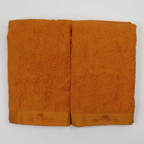 Комплект полотенец Etro ELODEA 9260 750 orange золотистый пять штук Артикул: 70025 LettoPerfetto
