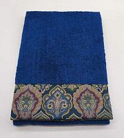 Полотенце Etro 7PLIES AV800 X0883 blue синее 100х15