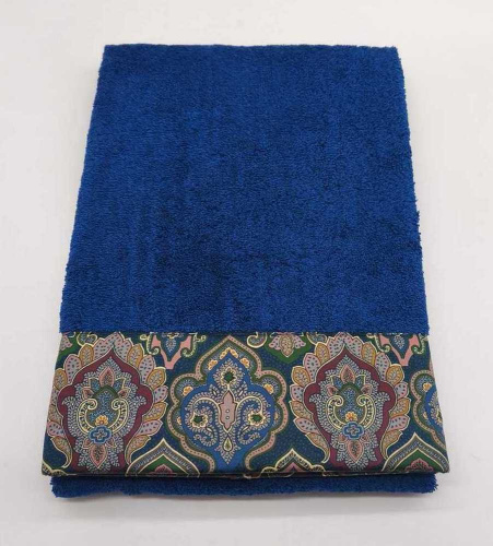 Полотенце Etro 7PLIES AV800 X0883 blue синее 100х15 Артикул: 70132 LettoPerfetto