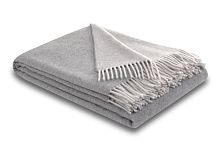 Плед Biederlack DARK VELVET (809575) silver-stone 130х170