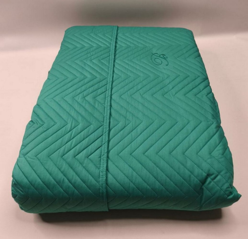 Покрывало Blumarine STILE BLU 270х270 изумрудное 18 esmeraldo emerald Артикул: 93729 LettoPerfetto фото 4