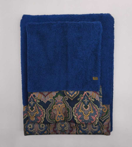 Комплект полотенец Etro 7PLIES AV800 X0883 blue синий 60х100+40х60 Артикул: 70129 LettoPerfetto