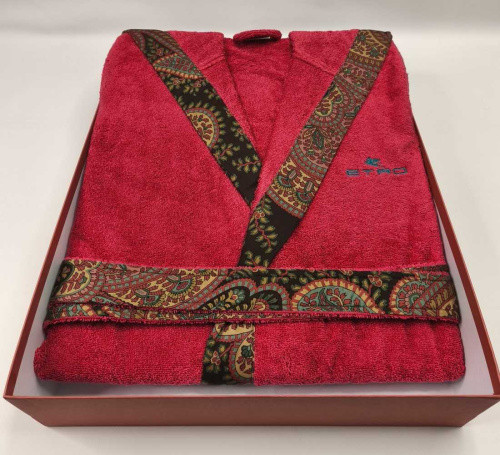 Халат с капюшоном Etro GIАNO AV799 X0865 red красный фото 5