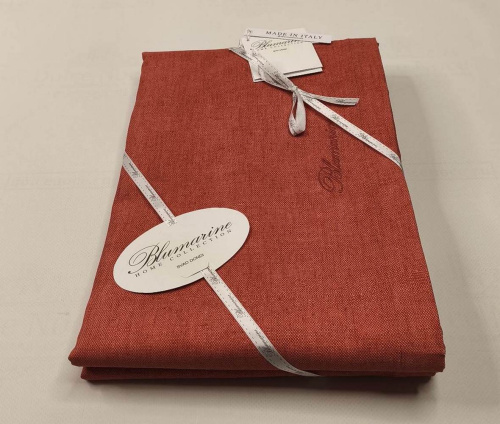 Скатерть Blumarine SORGENTE 170х280 цвет коралловый lobster Артикул: 94849 LettoPerfetto фото 2