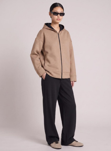 Куртка Max Mara Leisure FINIRE бежево-черная фото 4