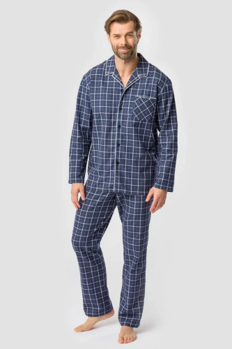 Пижама мужская Rosch NAVY CHECK 1667305.16593